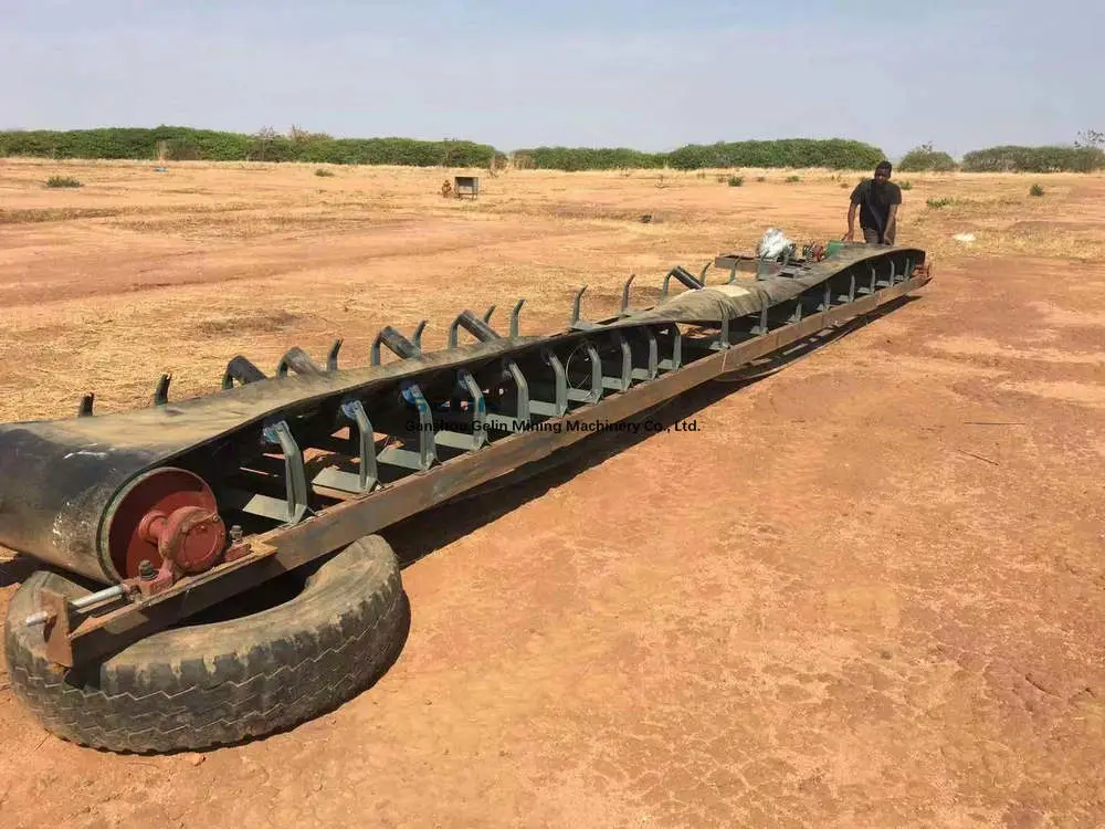 Large Capacity Mining Tools Belt Conveyor for Transporting Mineral